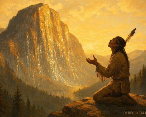 The Mountain Who Wept Stone – Nlaka’pamux Legend of Love and Grief