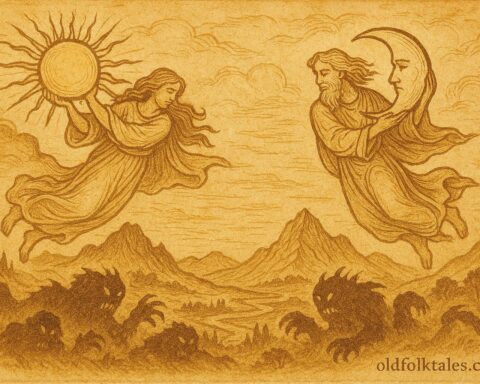 The Rabbit in the Moon: Aztec Folktale