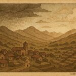An Andean village avoided by rain clouds, Aymara folktale from Bolivia.